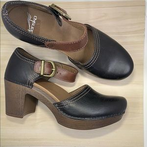 Dansko Darlene black full grain leather EU40